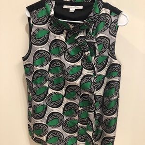 Elegant silk top DVF